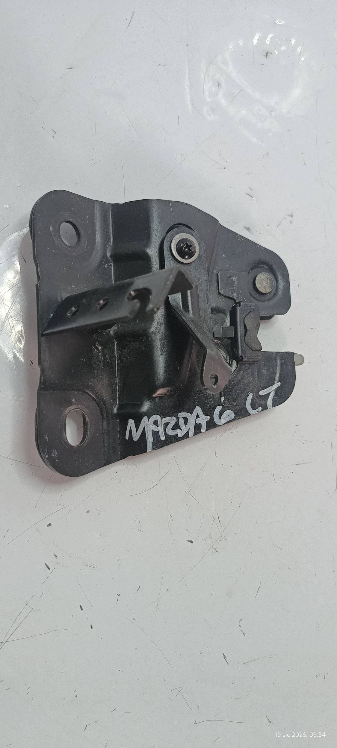 lock bonnet boot rear part MAZDA 6 GJ 2013R