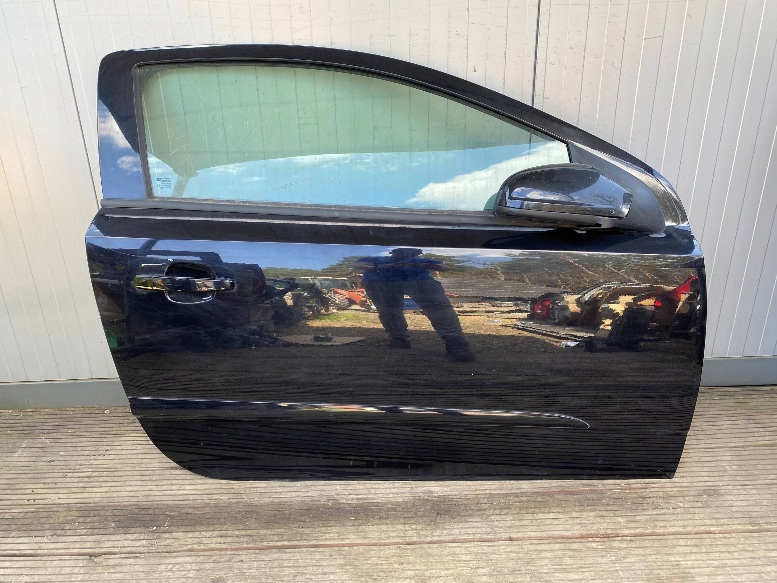 OPEL ASTRA H GTC complete door right front front black
