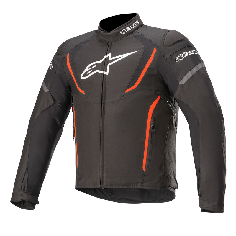 Textilná Bunda Alpinestars T-jaws V3 Čierna/fluo Red M