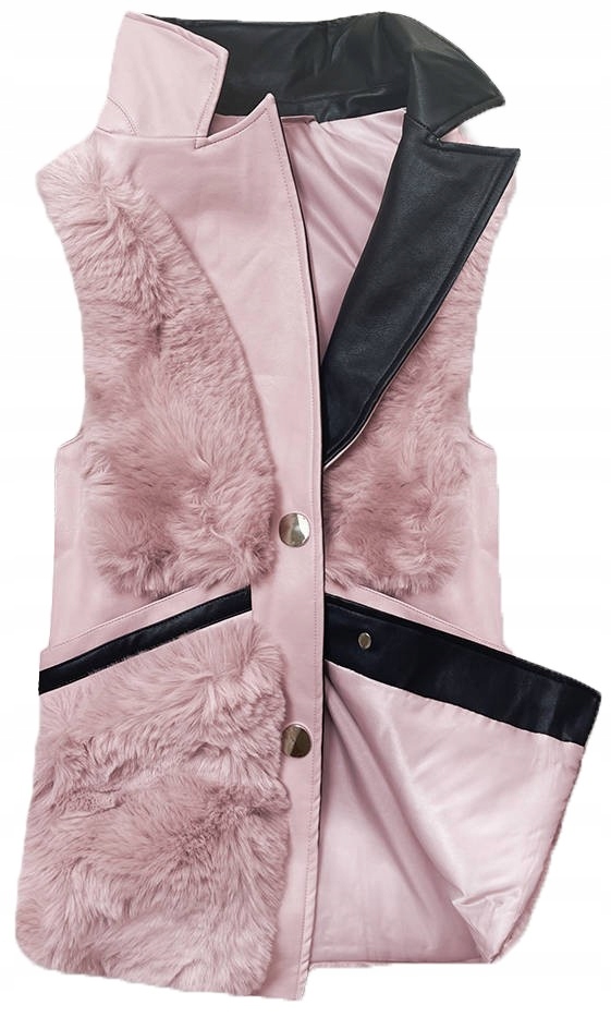 Vesta Z Eko Kůže Kožešina BR9593 Růžová M (38)