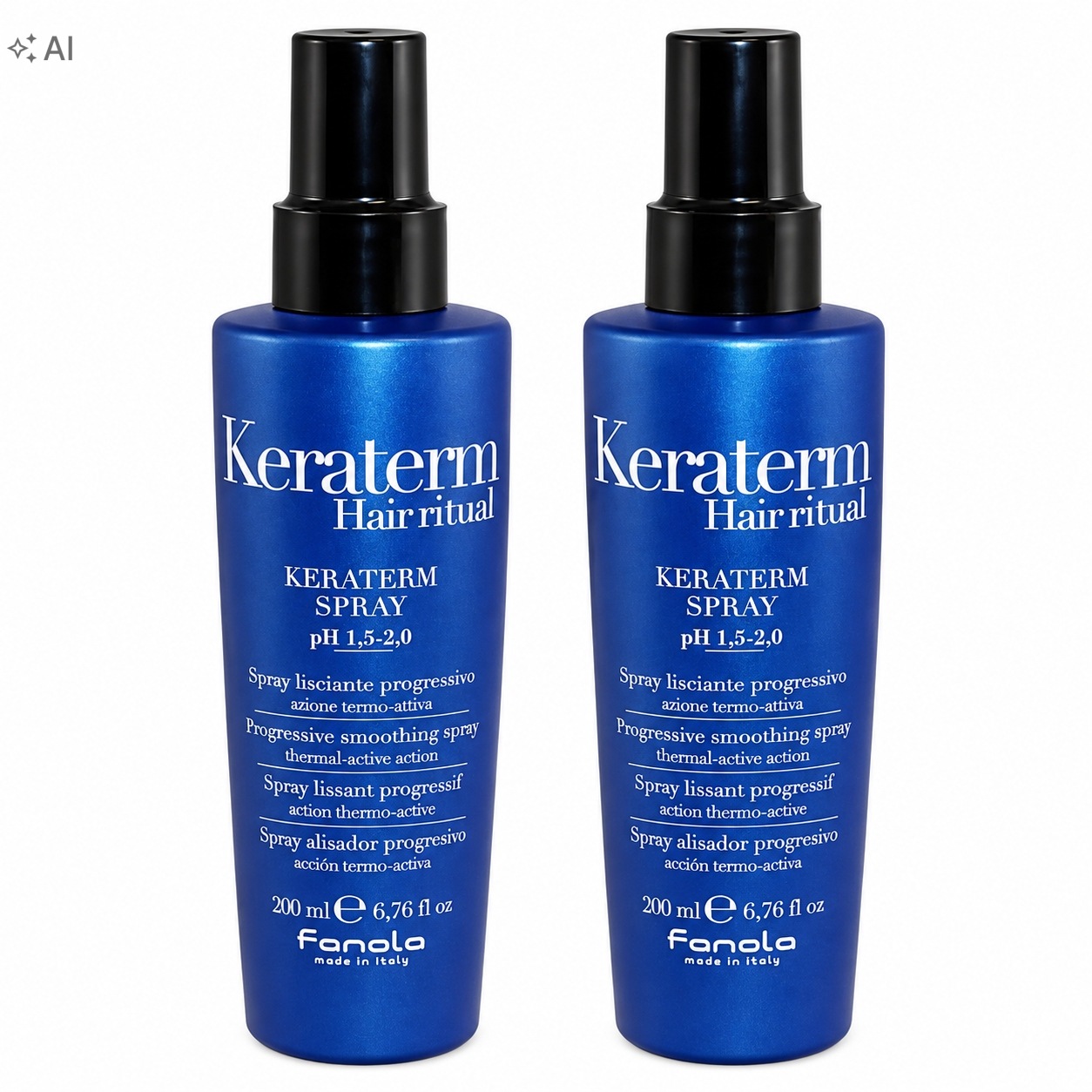 Fanola Keraterm termoaktivní sprej na vlasy 200 Ml x2