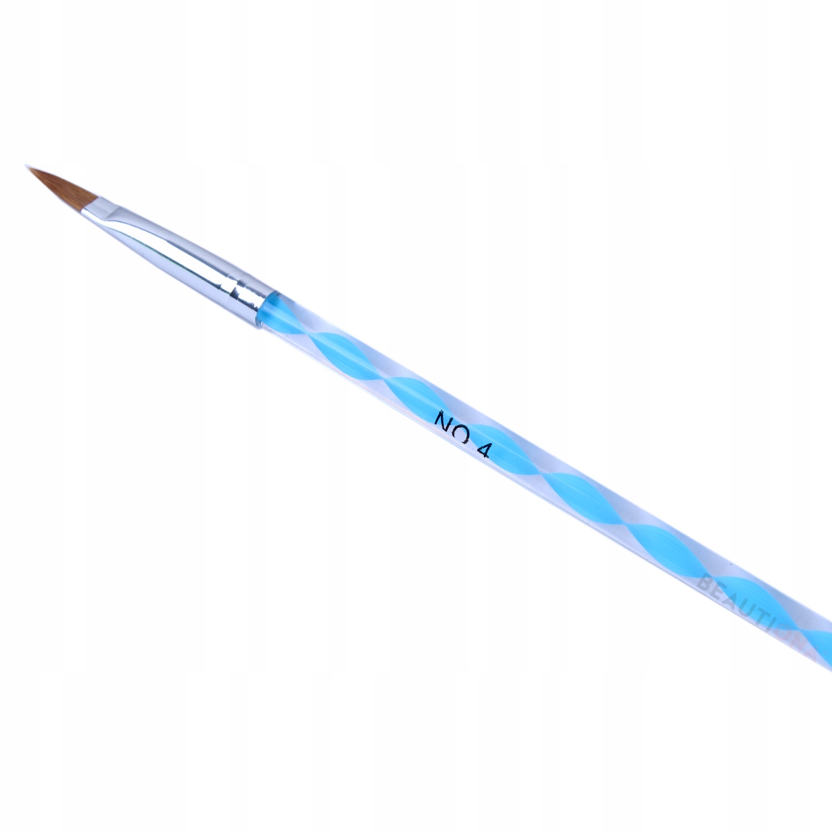 PĘDZEL PĘDZELEK DO AKRYLU NR 4 KOCI JĘZYK