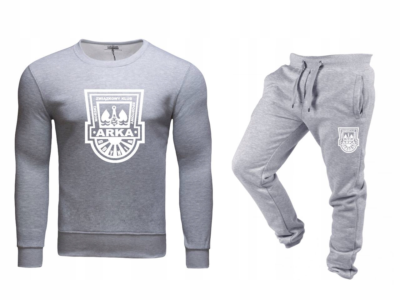 Tepláková Souprava Teplákovka Pánská Bez Kapuce Arka Gdynia Šedá XXL