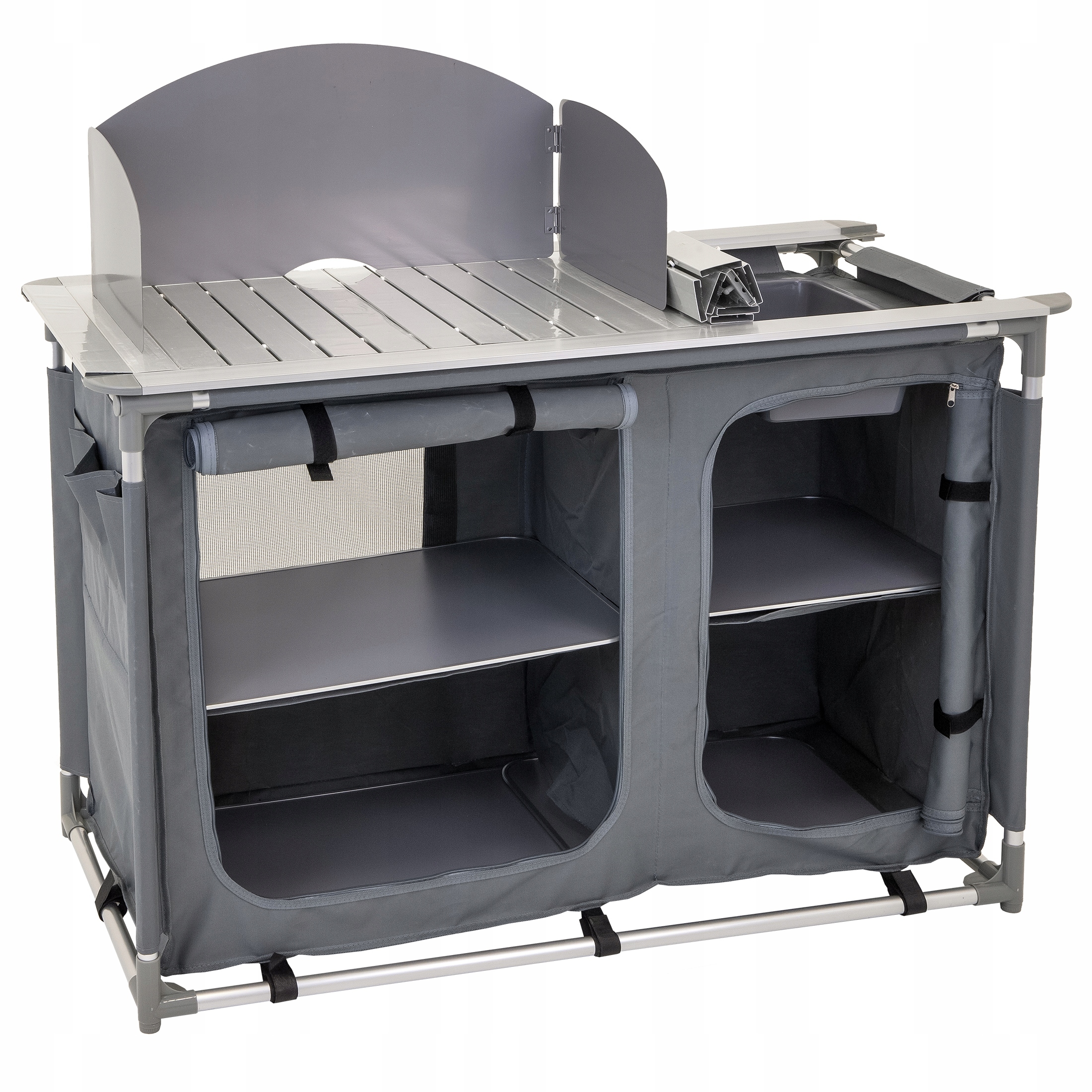 Pikniková Venkovní Kuchyně Turistická Skládací Skříňka