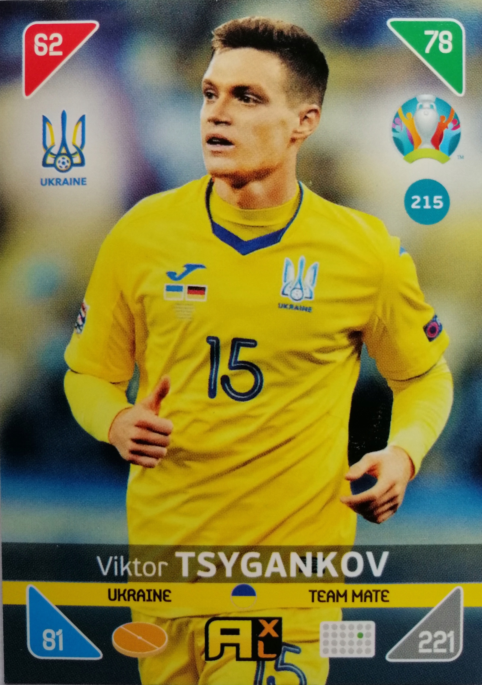 Euro Kick Off 2021 Team Mate Ukraina 215 Tsygankov