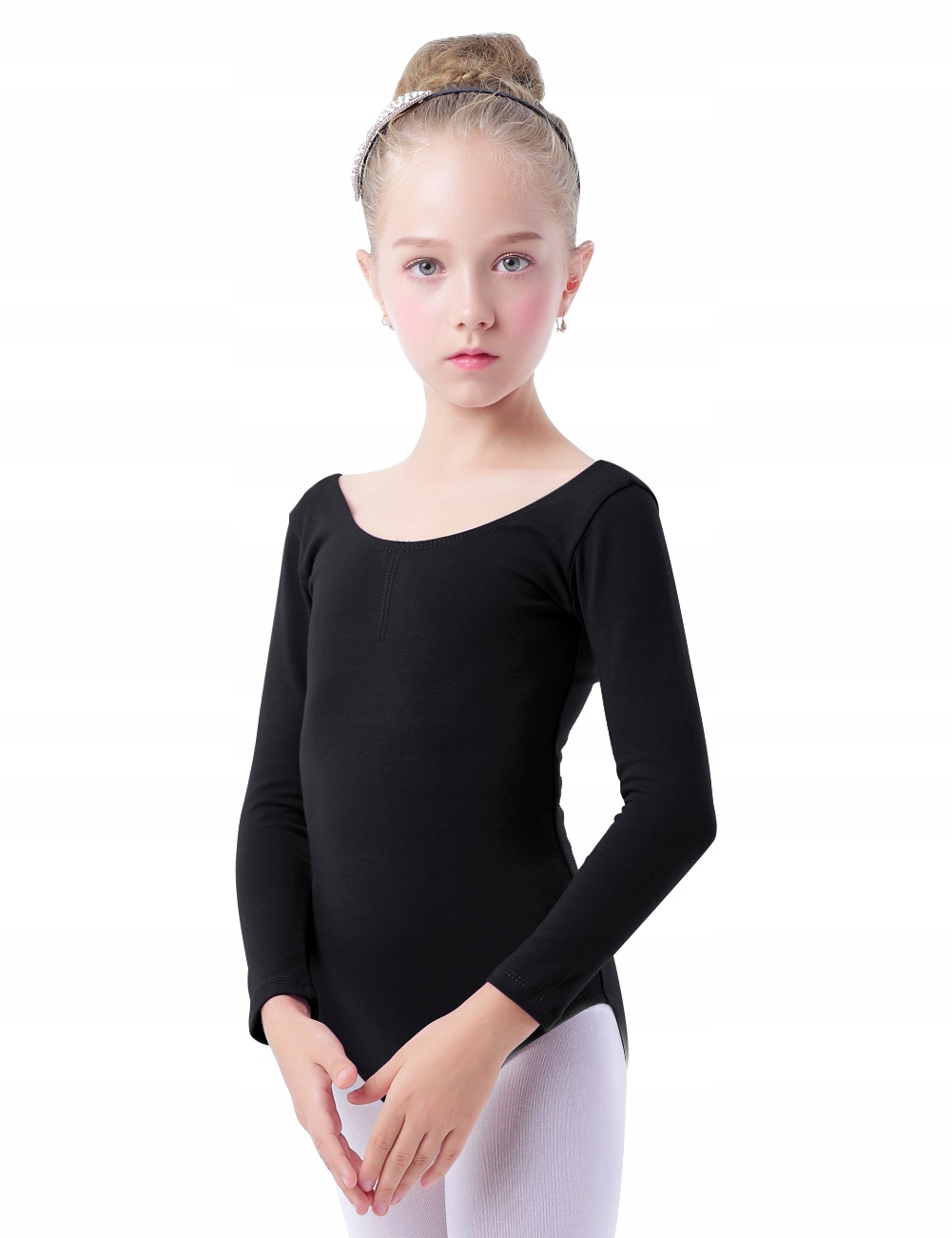 BODY GIMNASTYCZNE STRÓJ NA BALET GET SPART 120 cm Rękaw długi rękaw