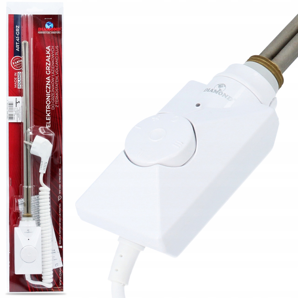 Elektrický ohřívač pro radiátor Co, bílý, 600 W