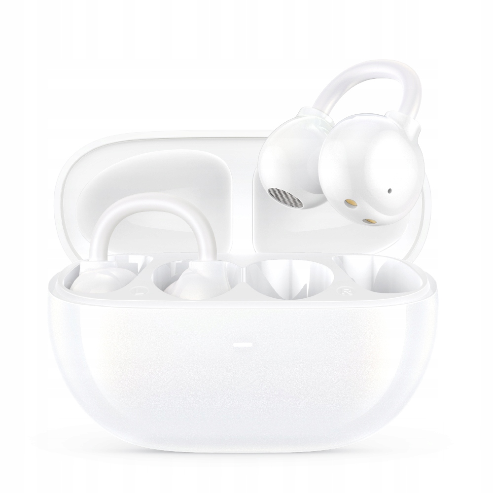 Bwoo Słuchawki bezprzewodowoe Bluetooth BW39 Tws do biegania douszne białe