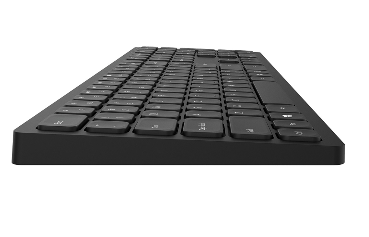 KLAWIATURA SLIM WYSPOWA PŁASKA BEZPRZEWODOWA CICHA NISKIE KLAWISZE Producent Platinet