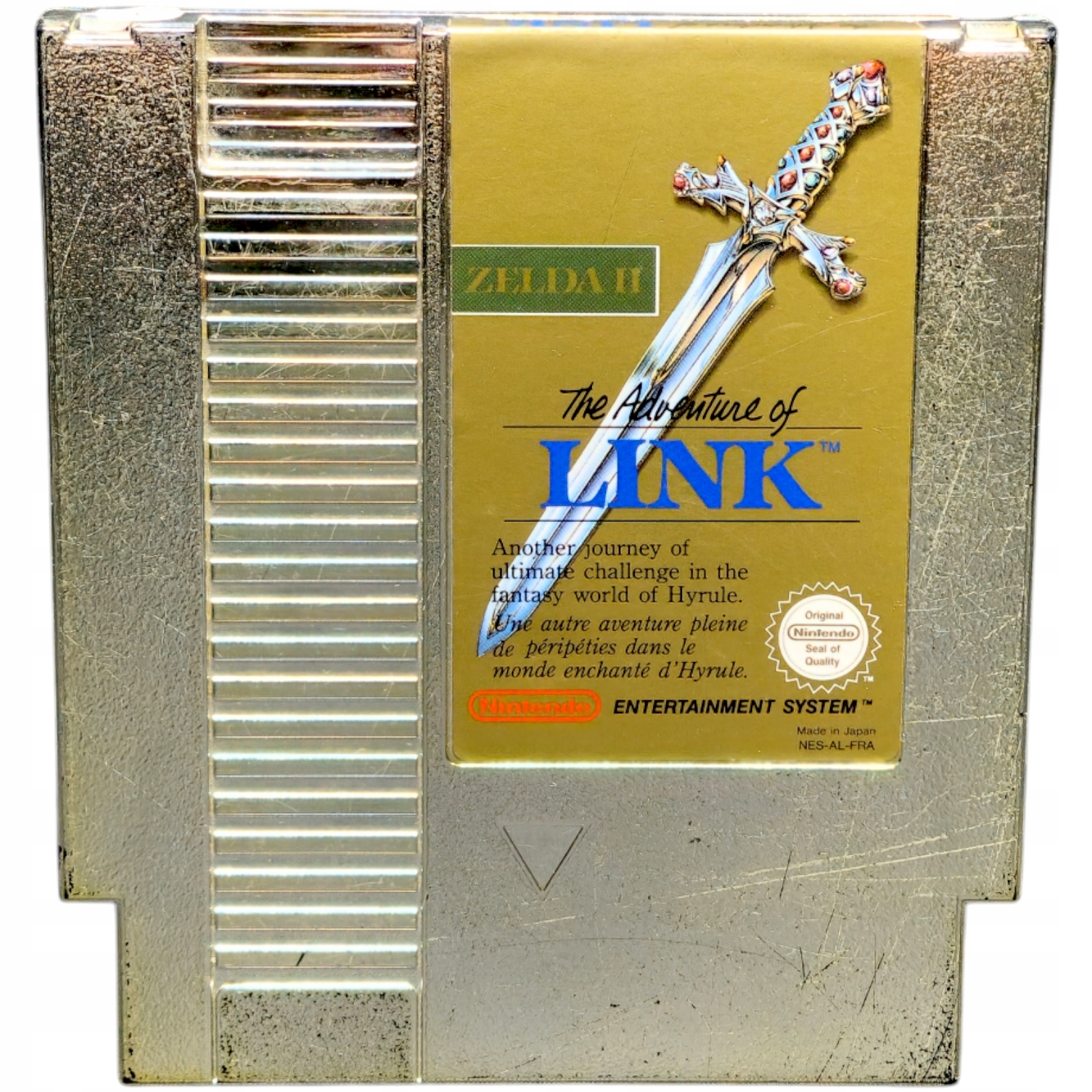 Zelda II The Adventure of Link Nintendo NES pudełkowa - Stan