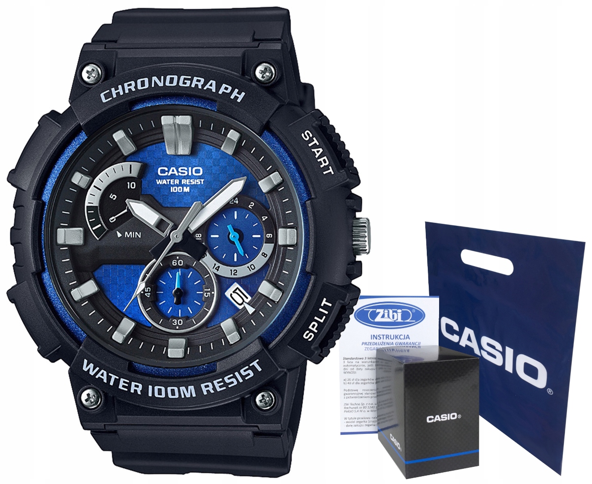 

Zegarek męski Casio MCW-200H-2AVEF hologram