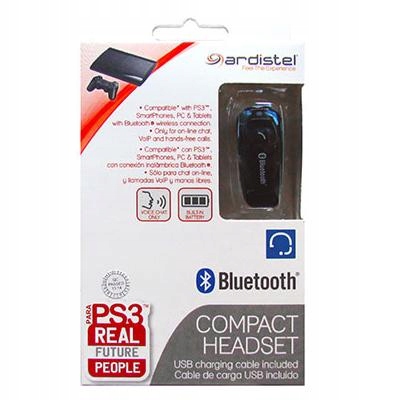 Zestaw słuchawkowy Ardistel Bluetooth do PS3 Headset Słuchawka
