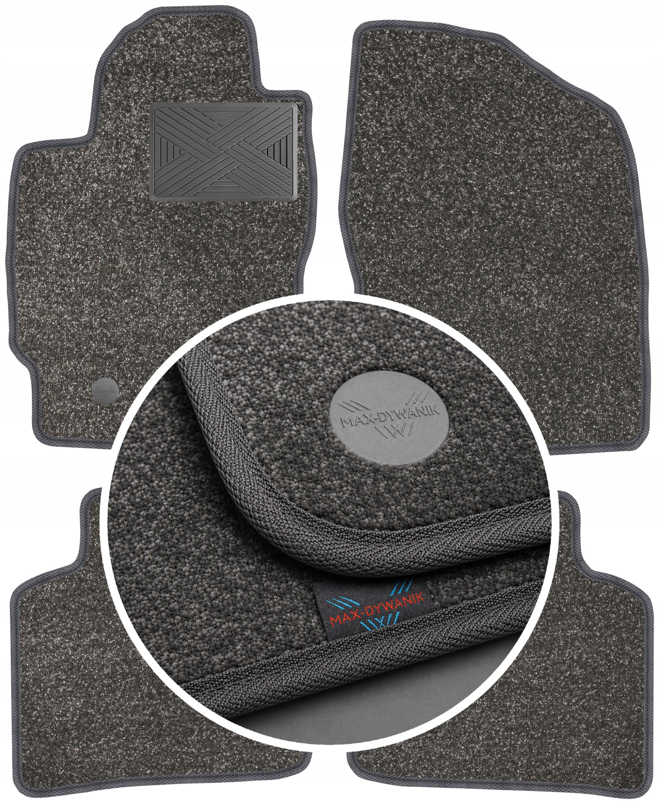 Toyota Prius II 2003-2009 Koberce do auta Perl-Line 12 mm