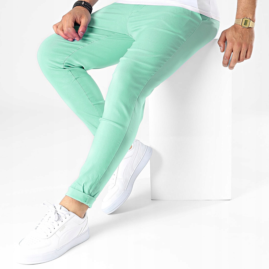 Pánské kalhoty Casual Chinosy Slim Fit