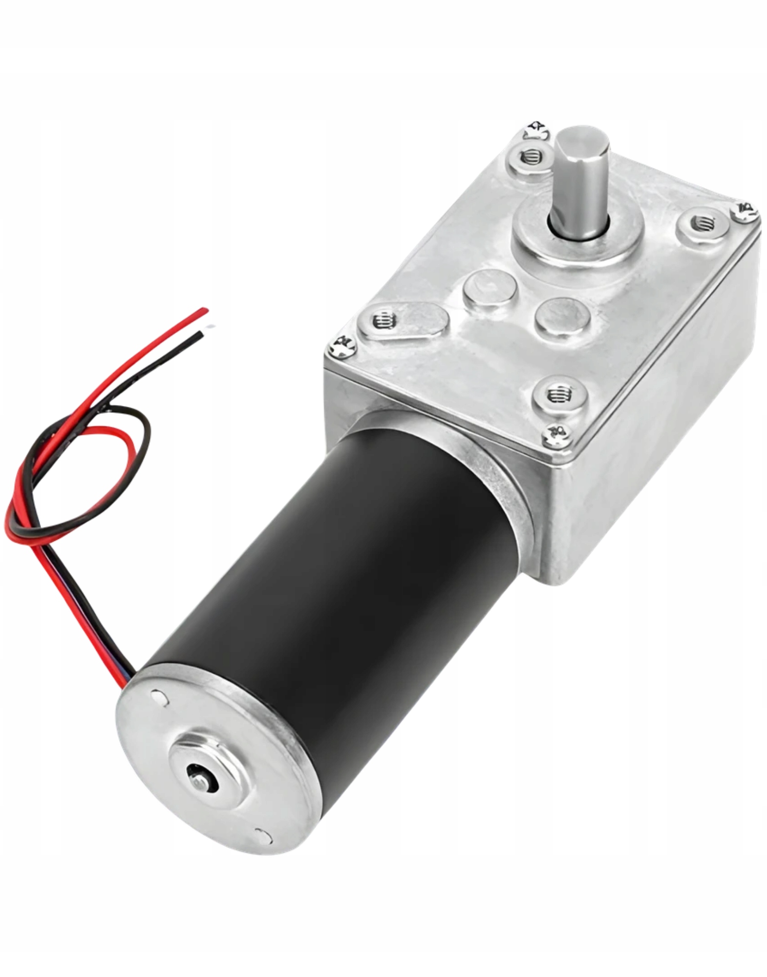 Motoreduktor ślimakowy 12 V 20 RPM, wał 8 mm, BM-05 RegMag – Motoreduktor ślimakowy 12 V z metalową przekładnią