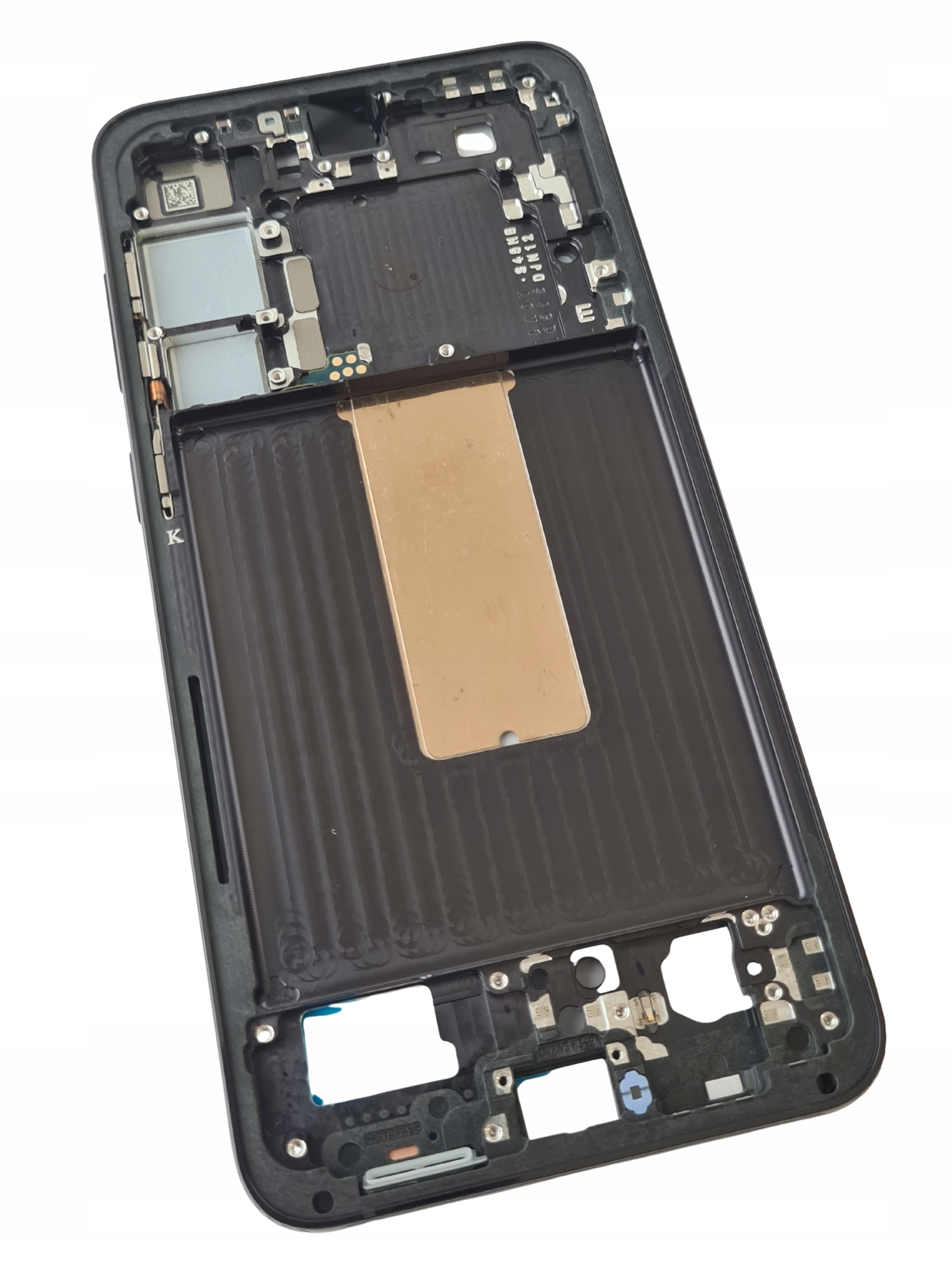 Org Tělo rámeček, pouzdro pro Samsung Galaxy S23+ S23 Plus (SM-S916) černé