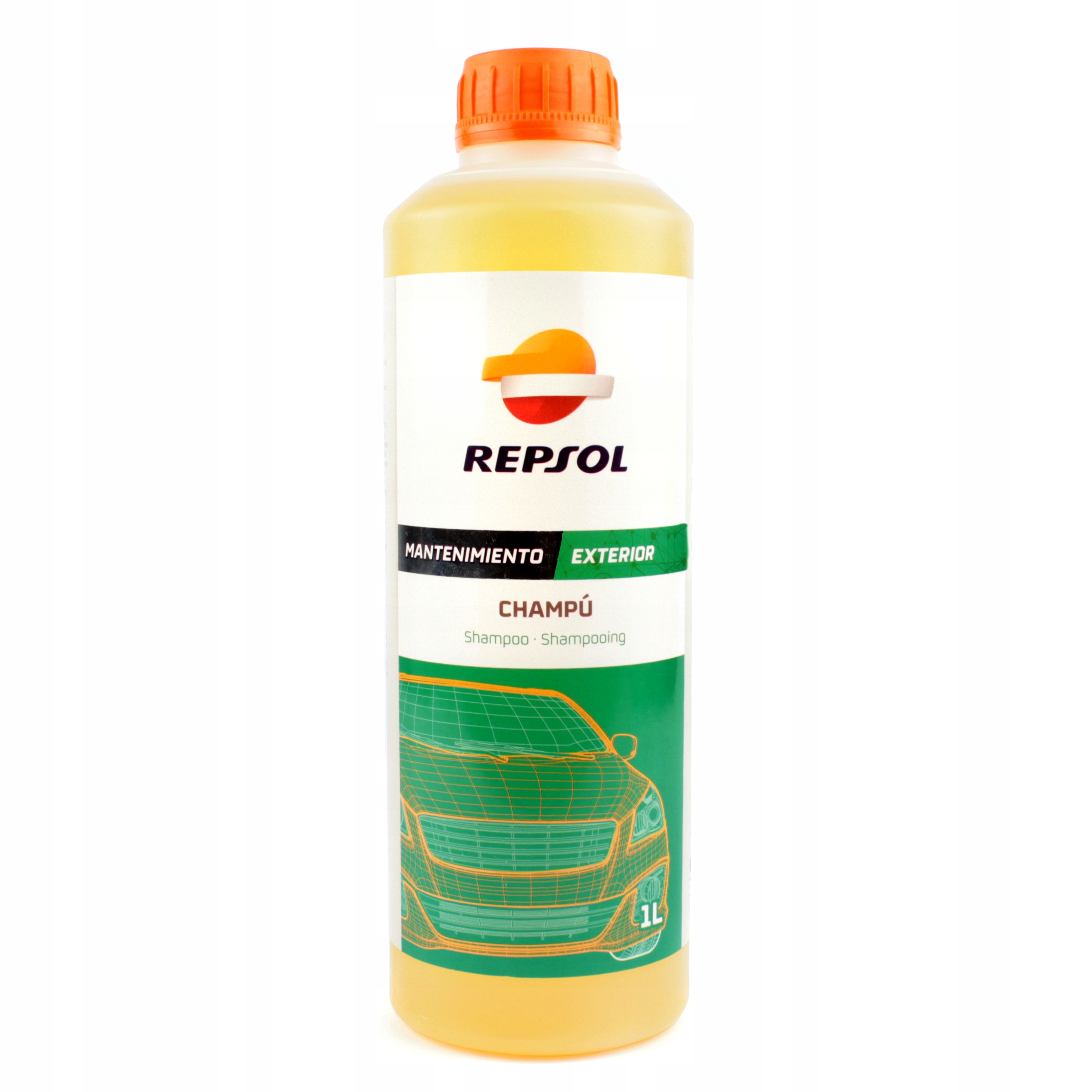 

Repsol Szampon Do Mycia Pojazdów Oraz Motocykli 1L