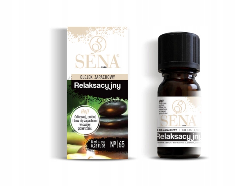 

Sena Olejek Zapachowy Relaksacyjny 8 ML NO/65