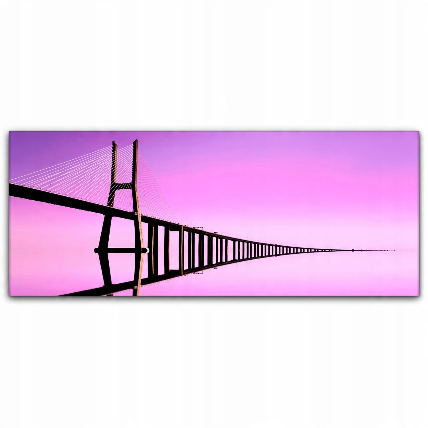 

Canvas na ramie na ścianę 125x50 Most Architektura