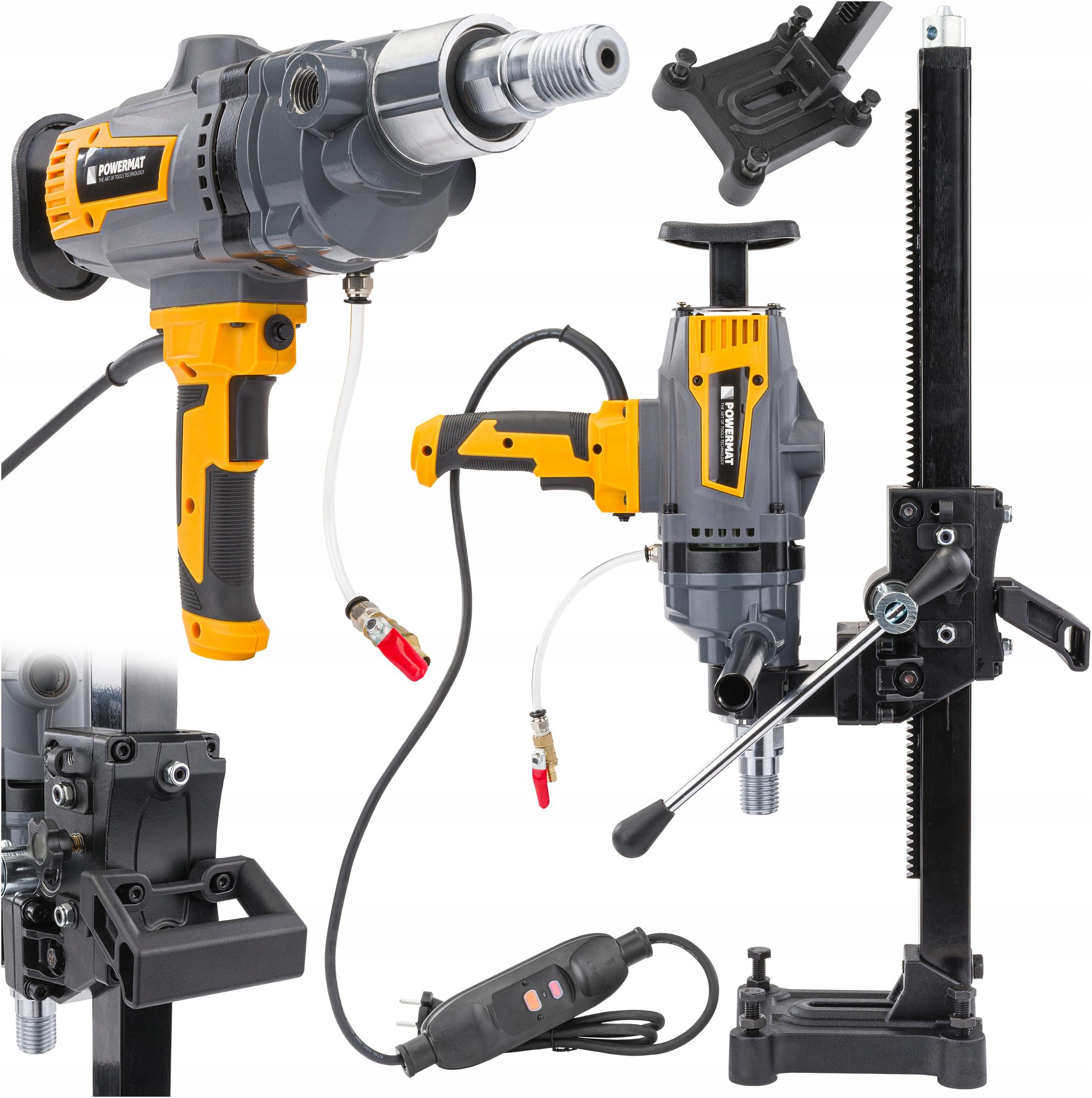 Wiertnica Do Betonu 2600W Z Statywem Powermat PM-WDBS-2600TW