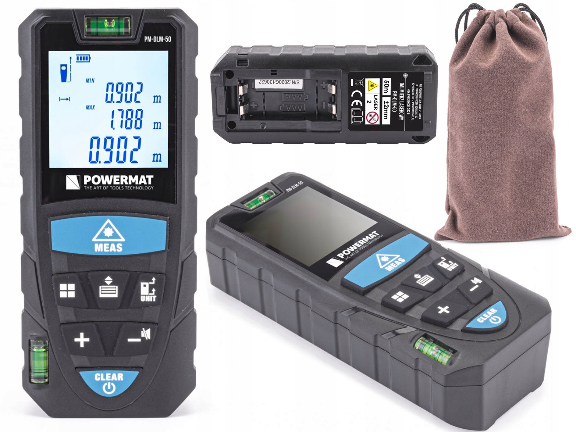 

Dalmierz Cyfrowy Laserowy Miernik Oryginalny 50m