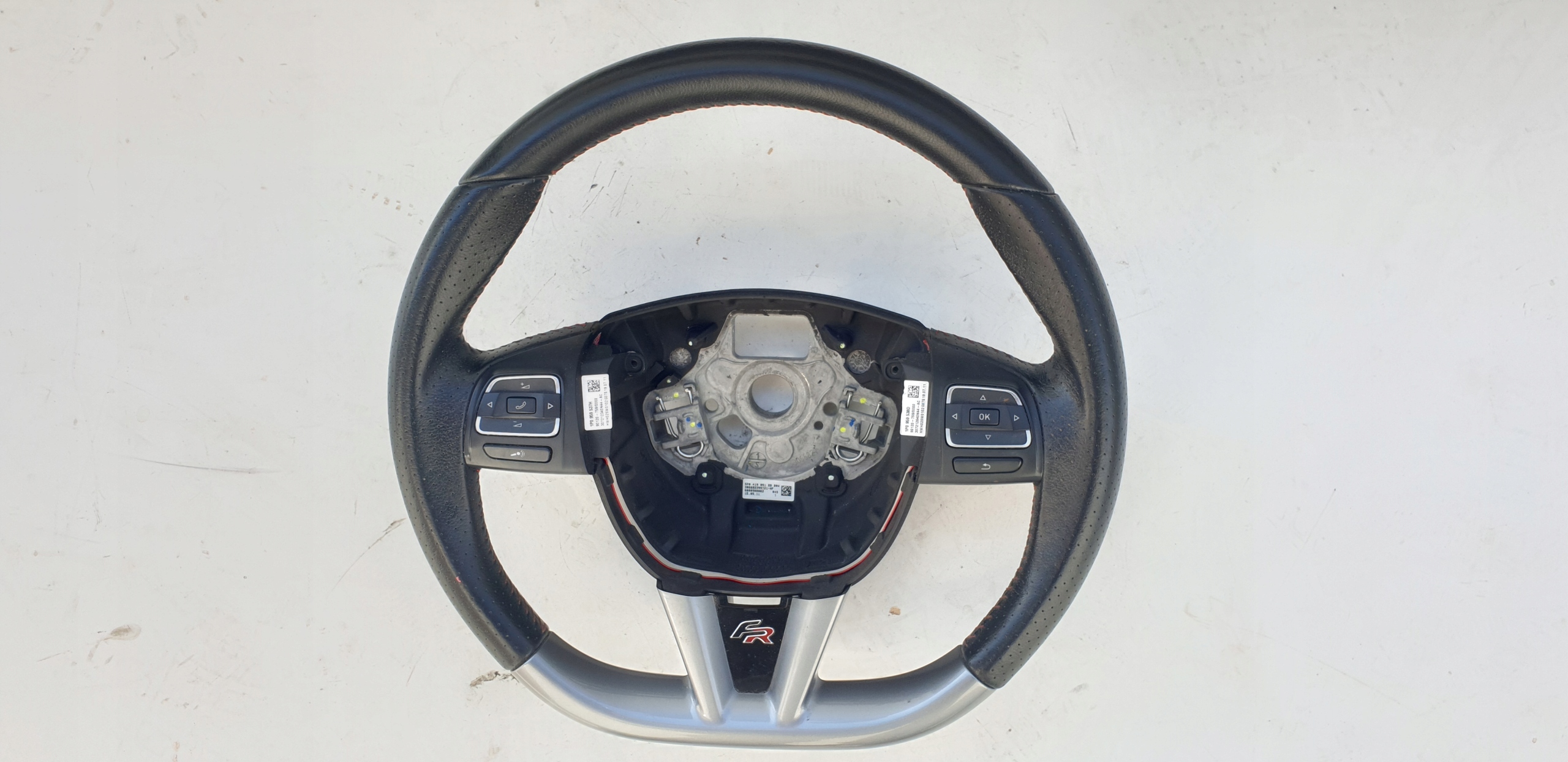 steering wheel, SEAT LEON II FR 2009- 5P0419091BB