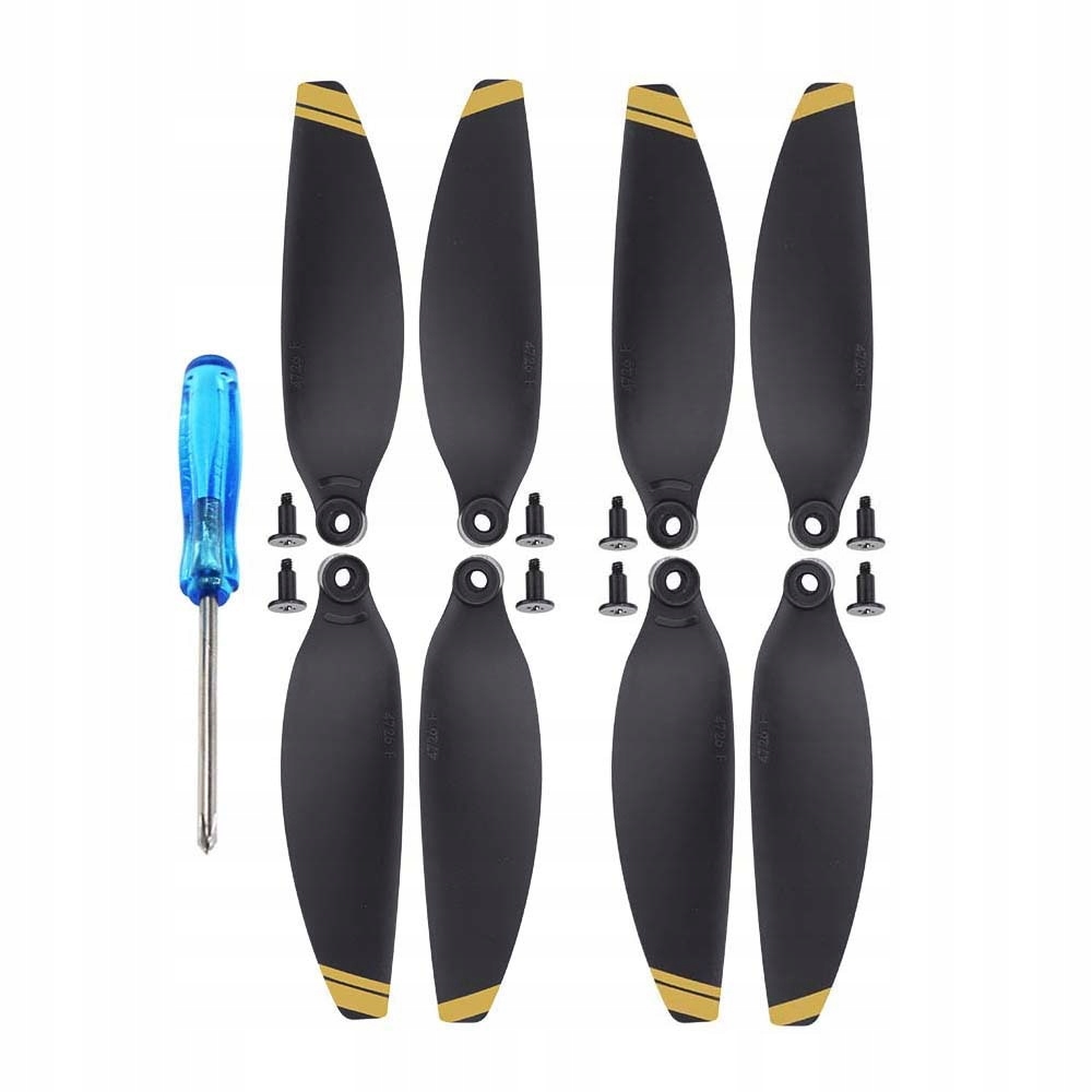 

Śmigła Do Drona Dji Mavic Mini 4726 Gold 8 Sztuk