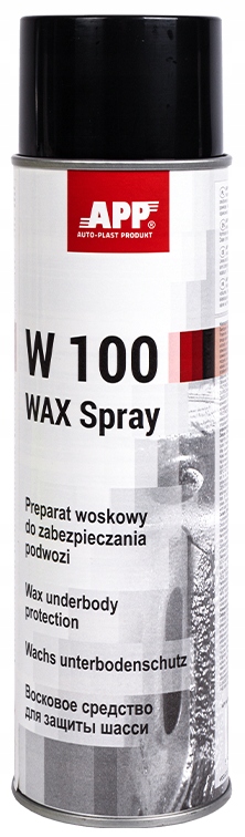 

Wosk do zabezpieczenia podwozia App czarny 500ml