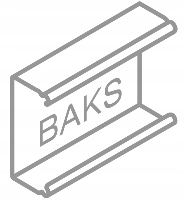 Wspornik ścienno-sufitowy 720220 WSS200 Baks Marka Baks