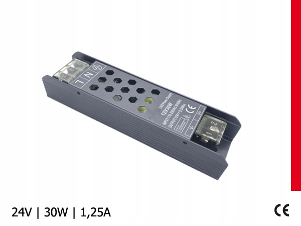 

Zasilacz Led Modułowy Graphite 24V 1,25A 30W