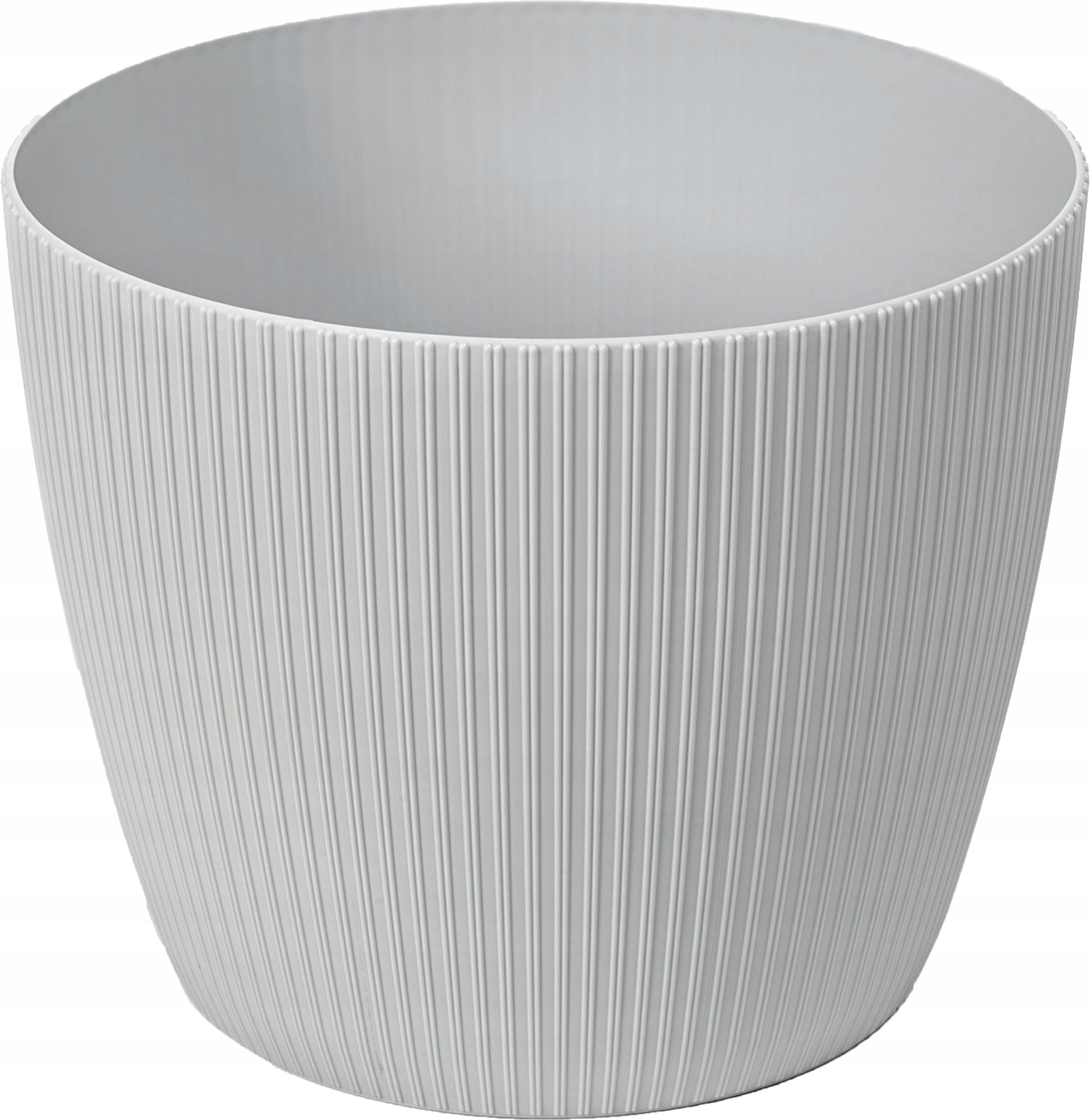 

Doniczka Osłonka Magnolia Jumper 22cm Jasny Szary