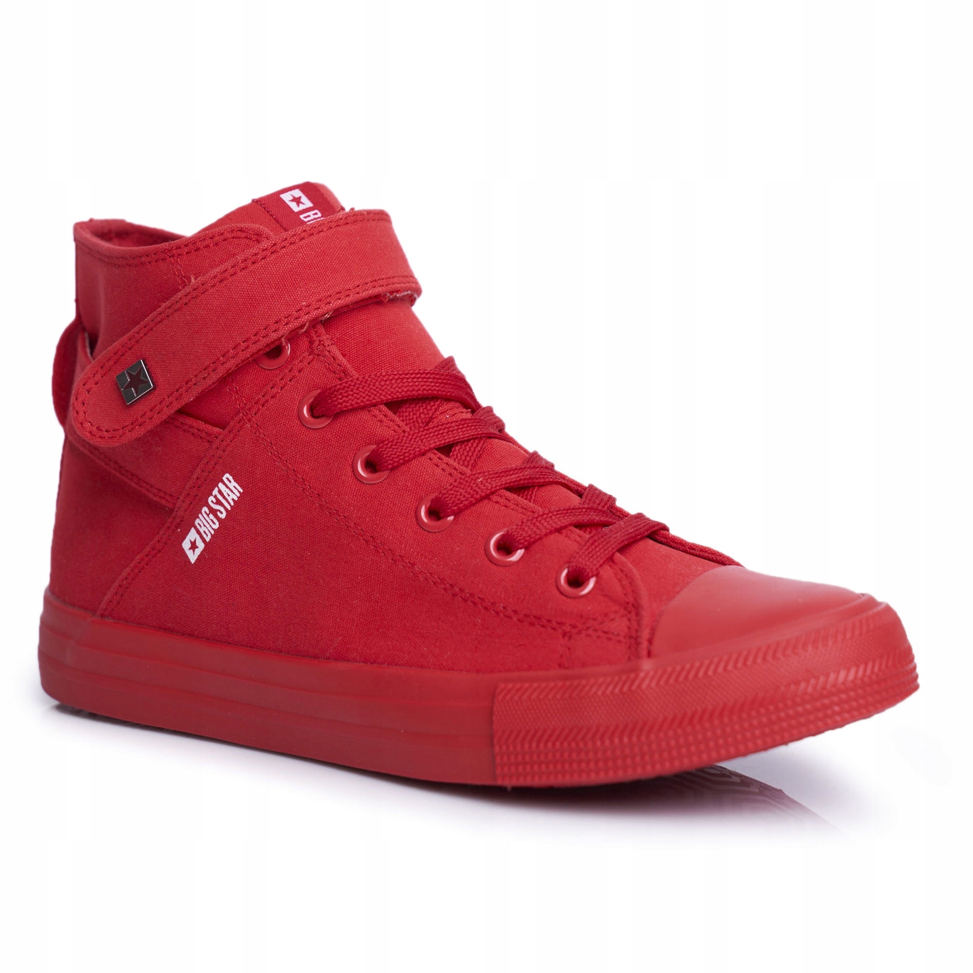 

Czerwone Tkanina Buty Trampki Big Star r.37
