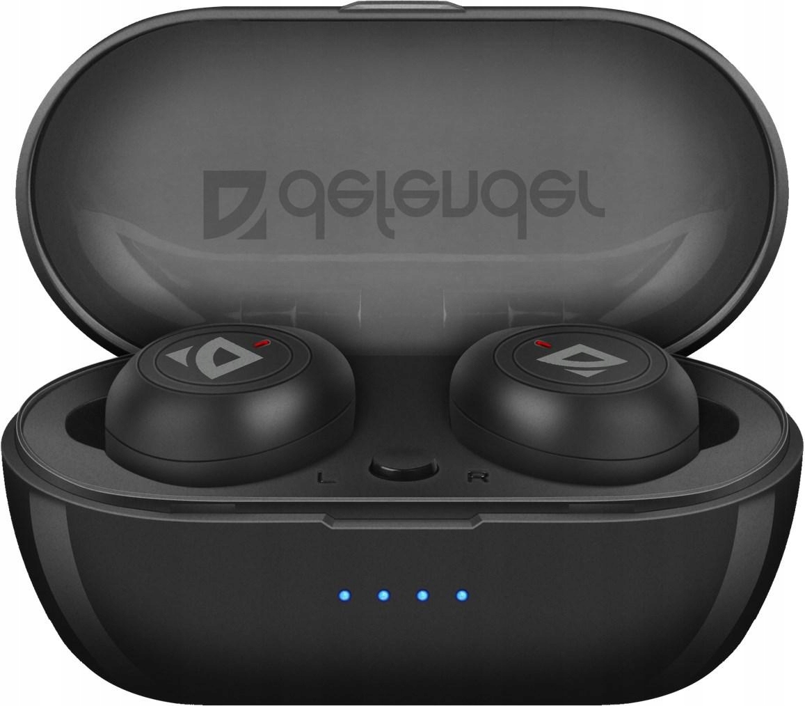 Defender Słuchawki Bezprzewodowe Z Mikrofonem ''tws'' Twins 638 Czarne