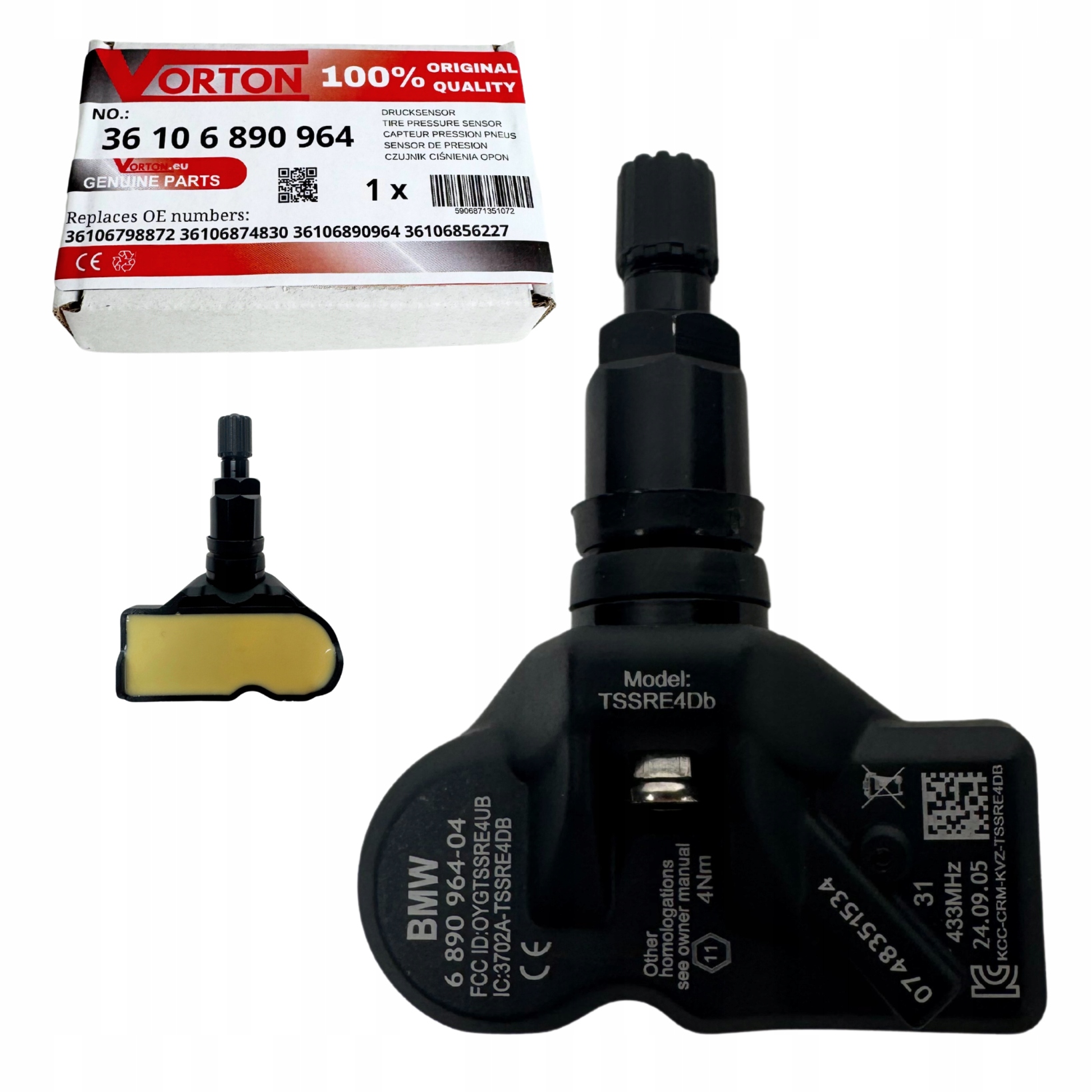 Snímač Tlaku Vzduchu Pneumatik RDCi Bmw řady 5 F10 F11 F07 Gt 6 F06 F12