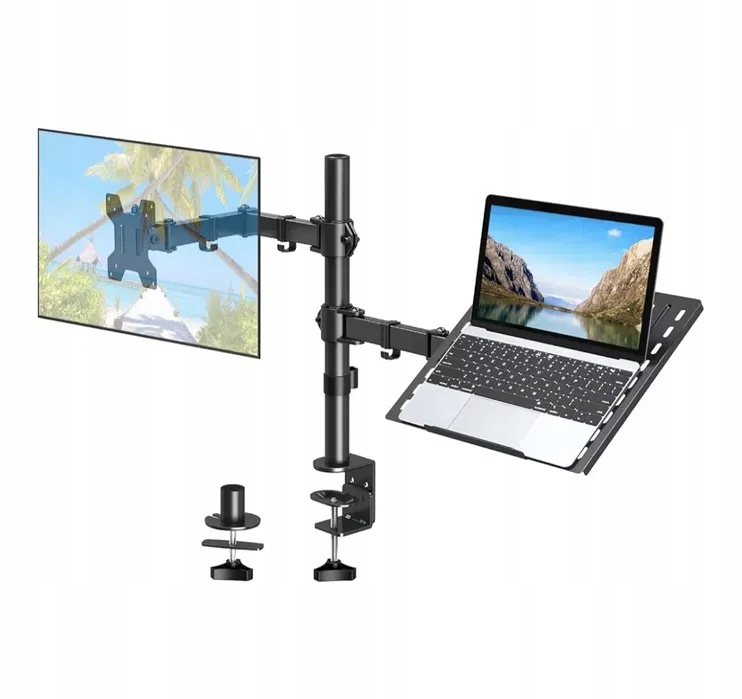 Držák na monitor 13-32" s ramenem pro notebook Premium