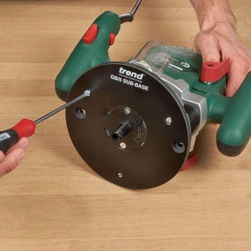 Trend GB/5/R Subbase Festool OF1400, Bosch POF14 Kod producenta GB/5/R