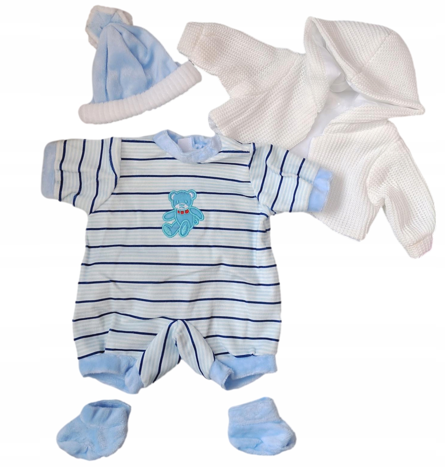 Ubranko dla lalki bobas BABY śpioszki BORN 45 cm Body Marka Adar