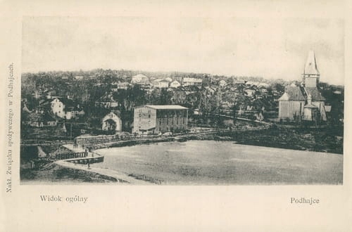 Podhajce panorama - Reprodukcja 9791