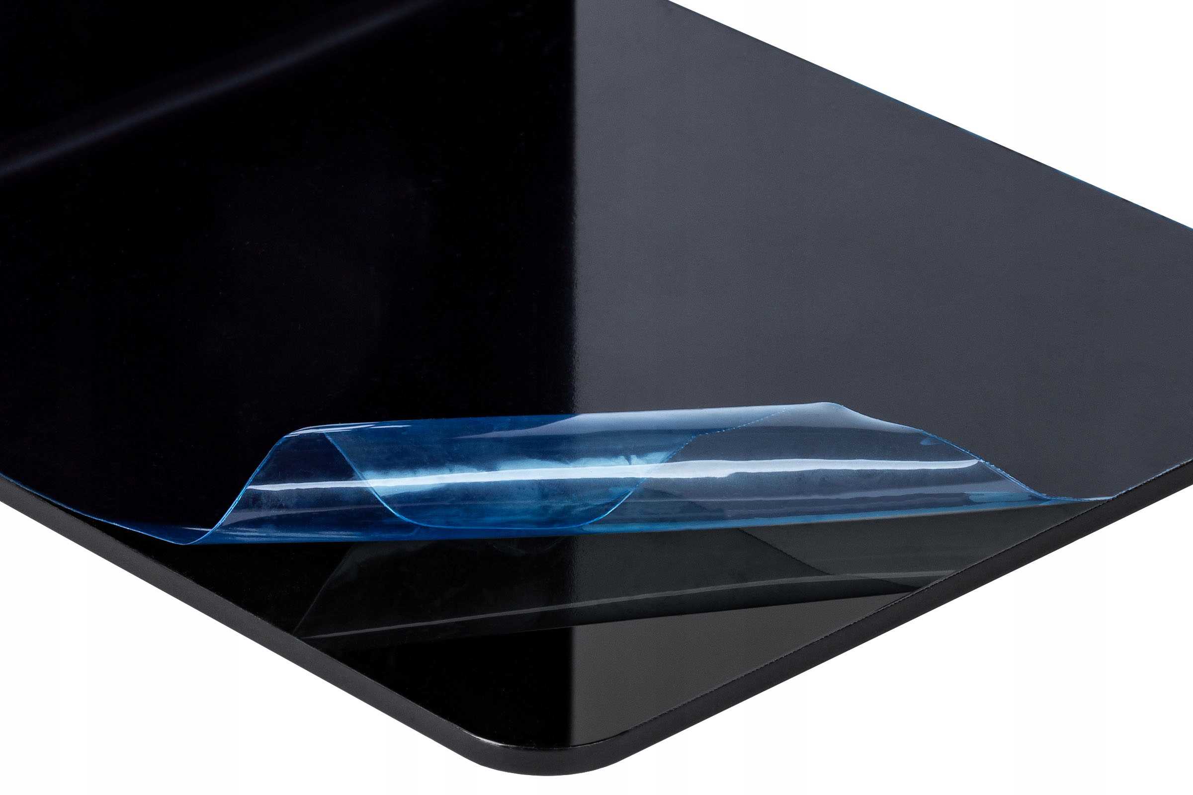 Podpórka podstawka ogranicznik DO KSIĄŻEK plexi czarna SOWA2 zestaw 6 szt Szerokość produktu 12 cm