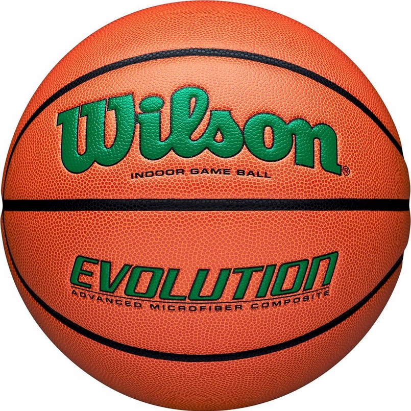 Wilson Evolution Green 7 Piłka Do Koszykówki Meczowa