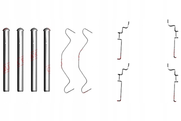 ZESTAW MONTAŻOWY KLOCKÓW TYŁ MITSUBISHI SPACE STAR TOYOTA CELICA Producent części Quick Brake