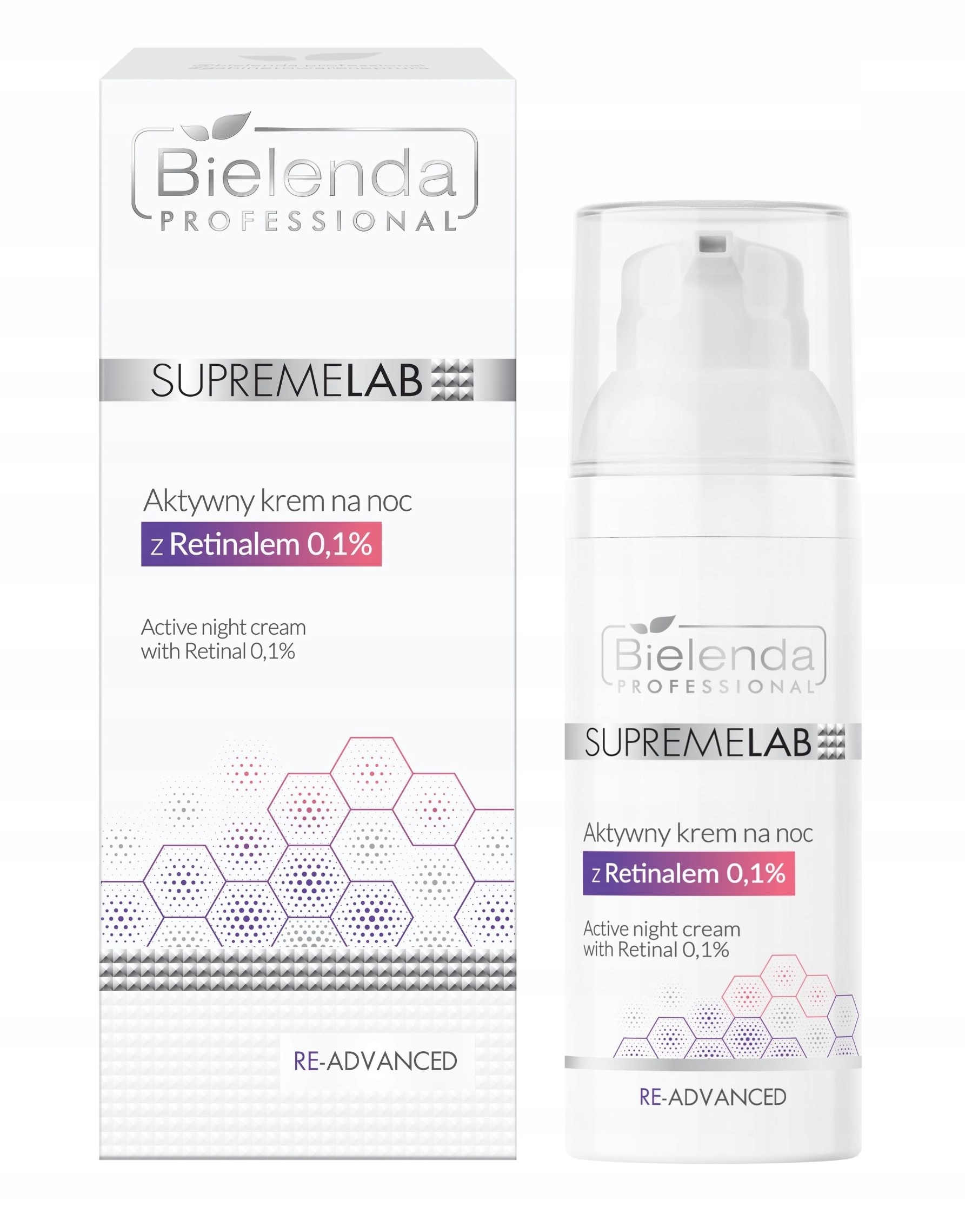 Bielenda Pro Supremelab noční krém retinal 0,1%