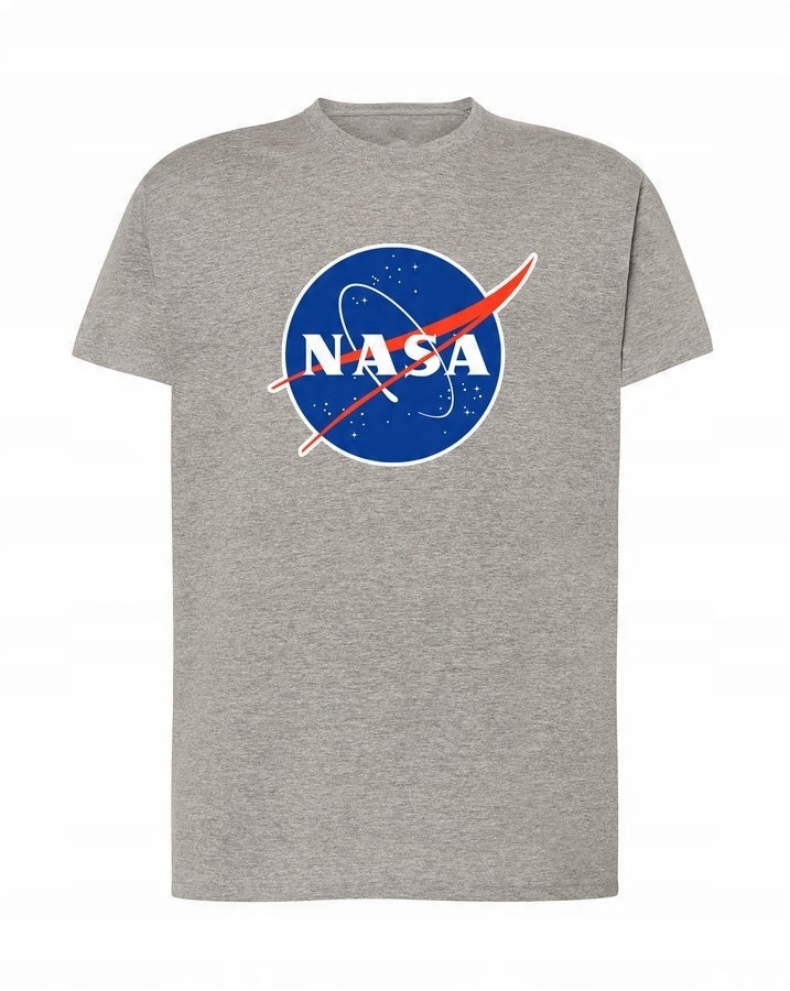 

Kultowa koszulka męska Nasa, prezent, 4 kolory 3XL