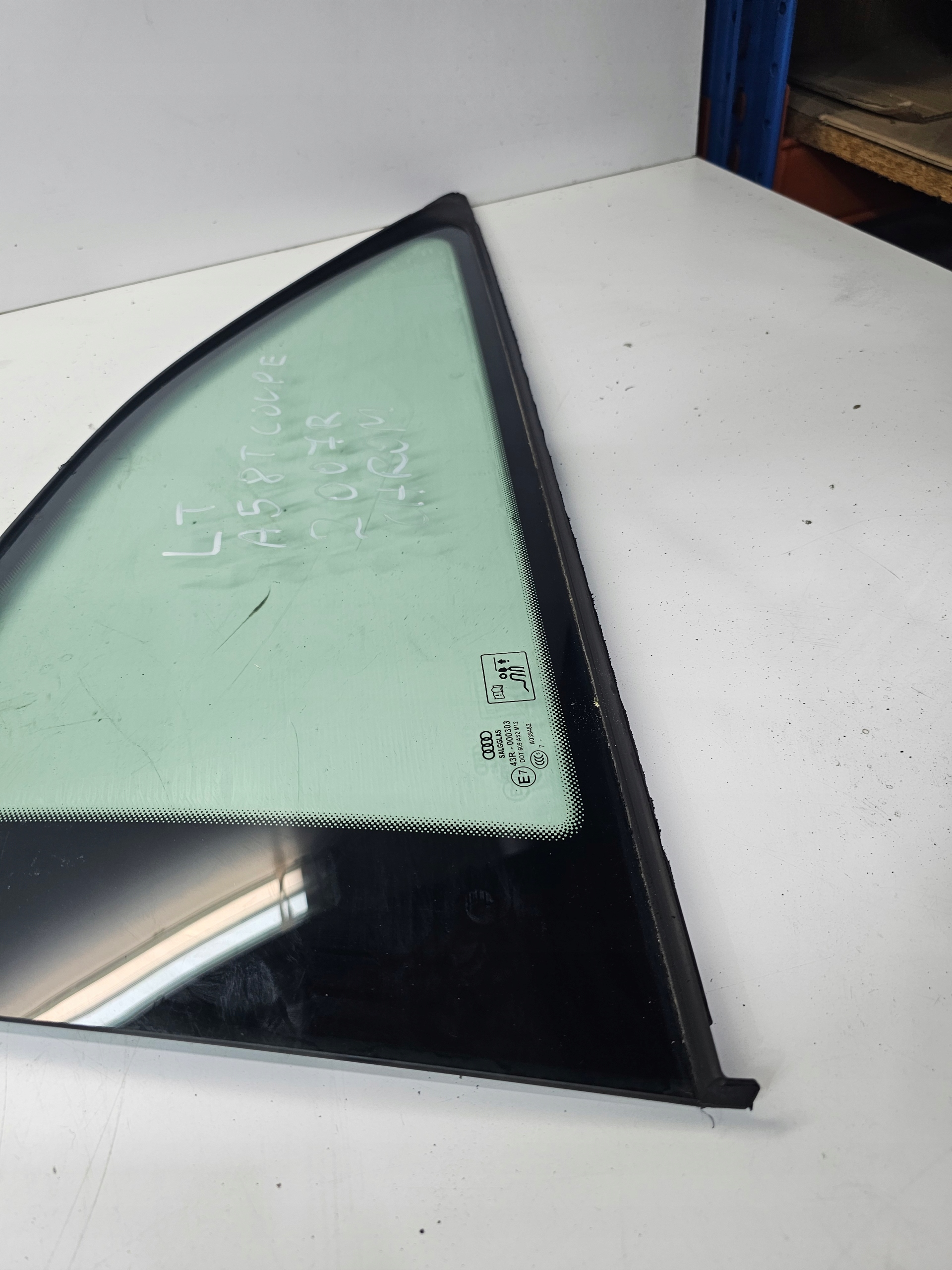 window bodywork left left rear part AUDI A5 8T COUPE 2007R