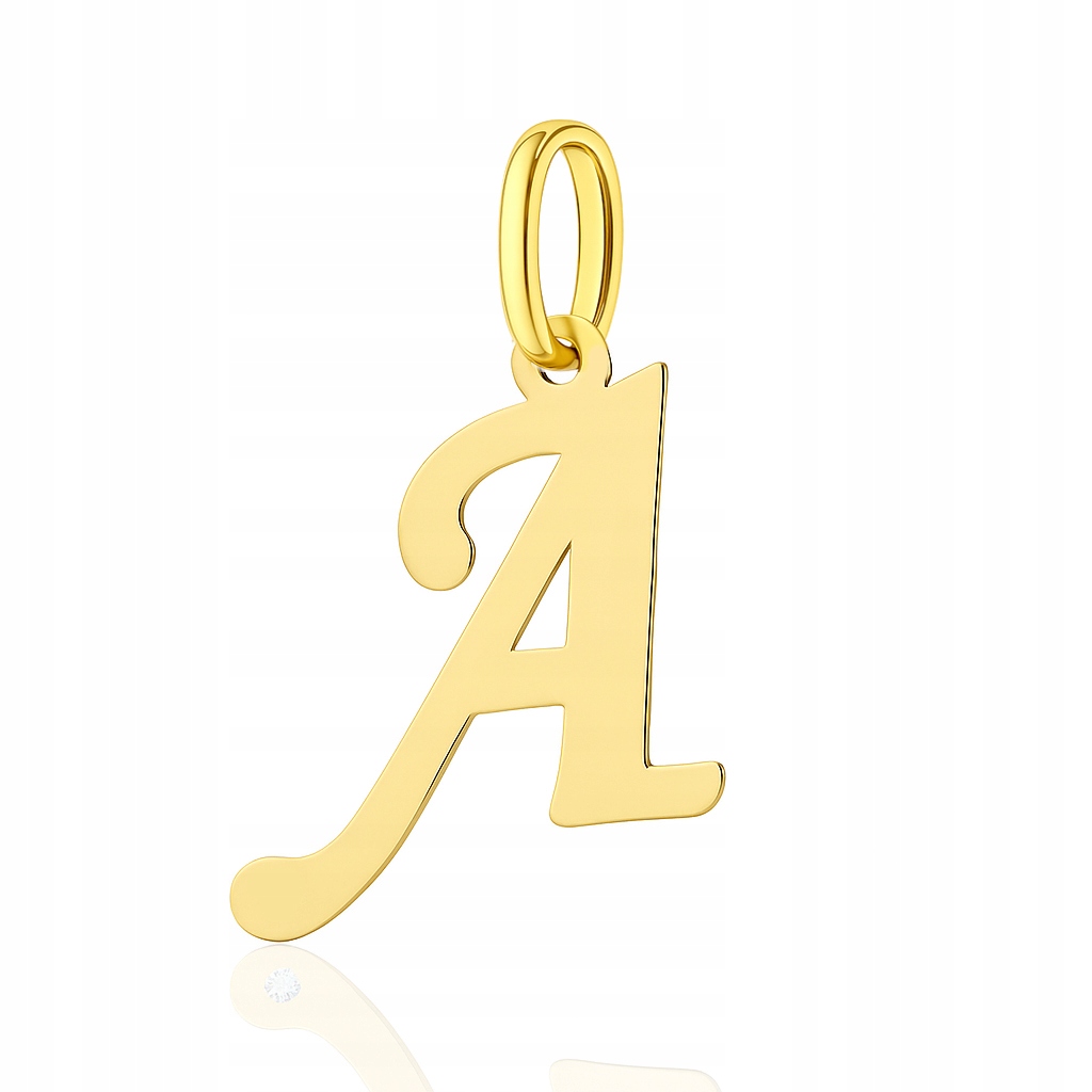 Zlatý Přívěsek 585 Písmenko Písmeno A 16 mm