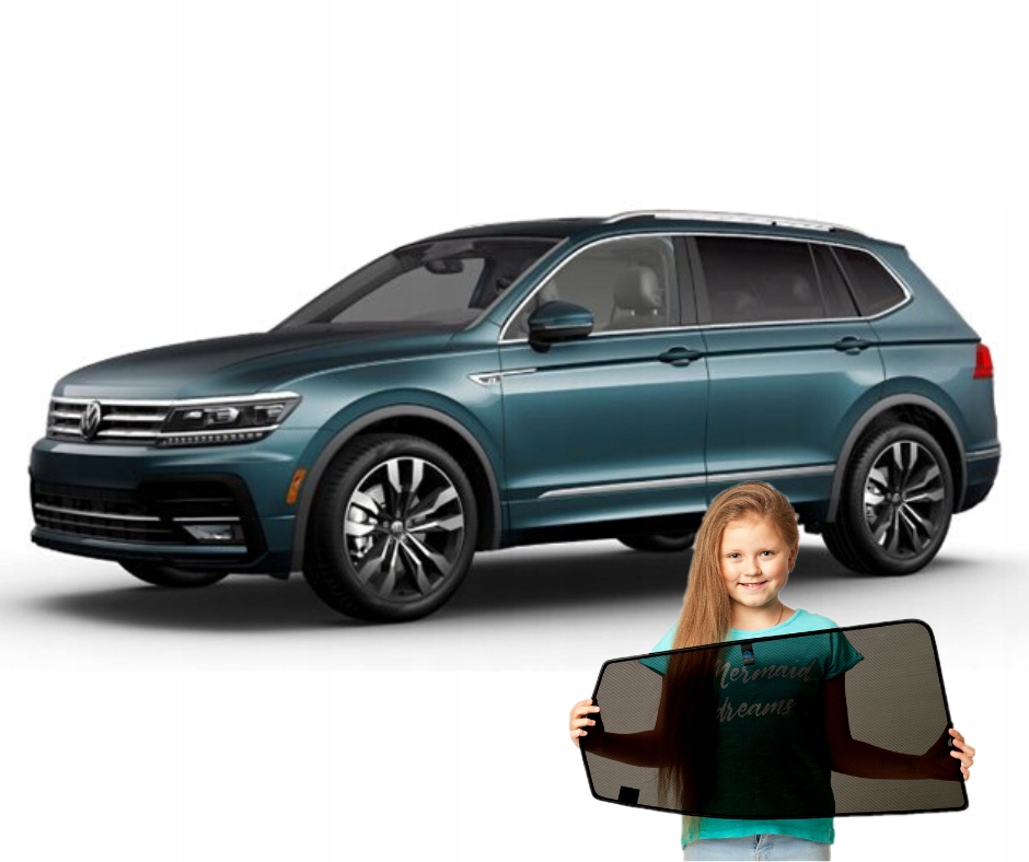 Záclony Rolety Kryty určené na magnety Volkswagen Tiguan Allspace