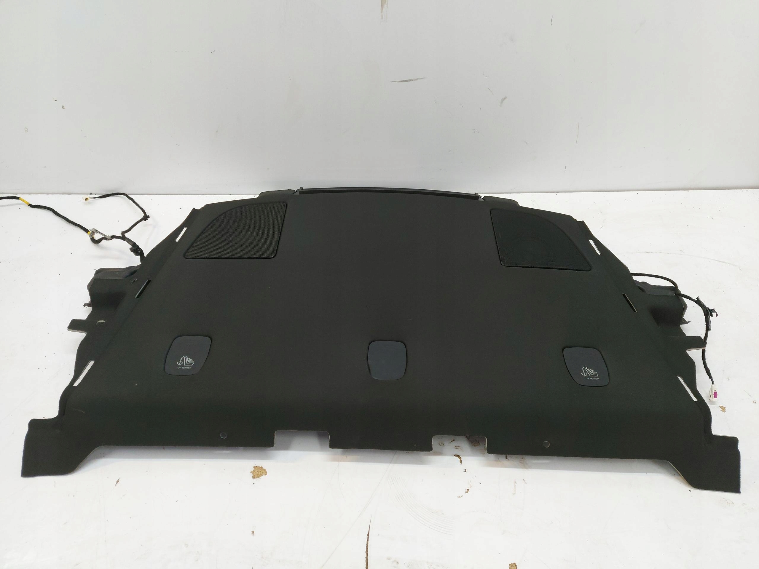 TESLA MODEL 3 plato rear part rear black 1538903-00-c