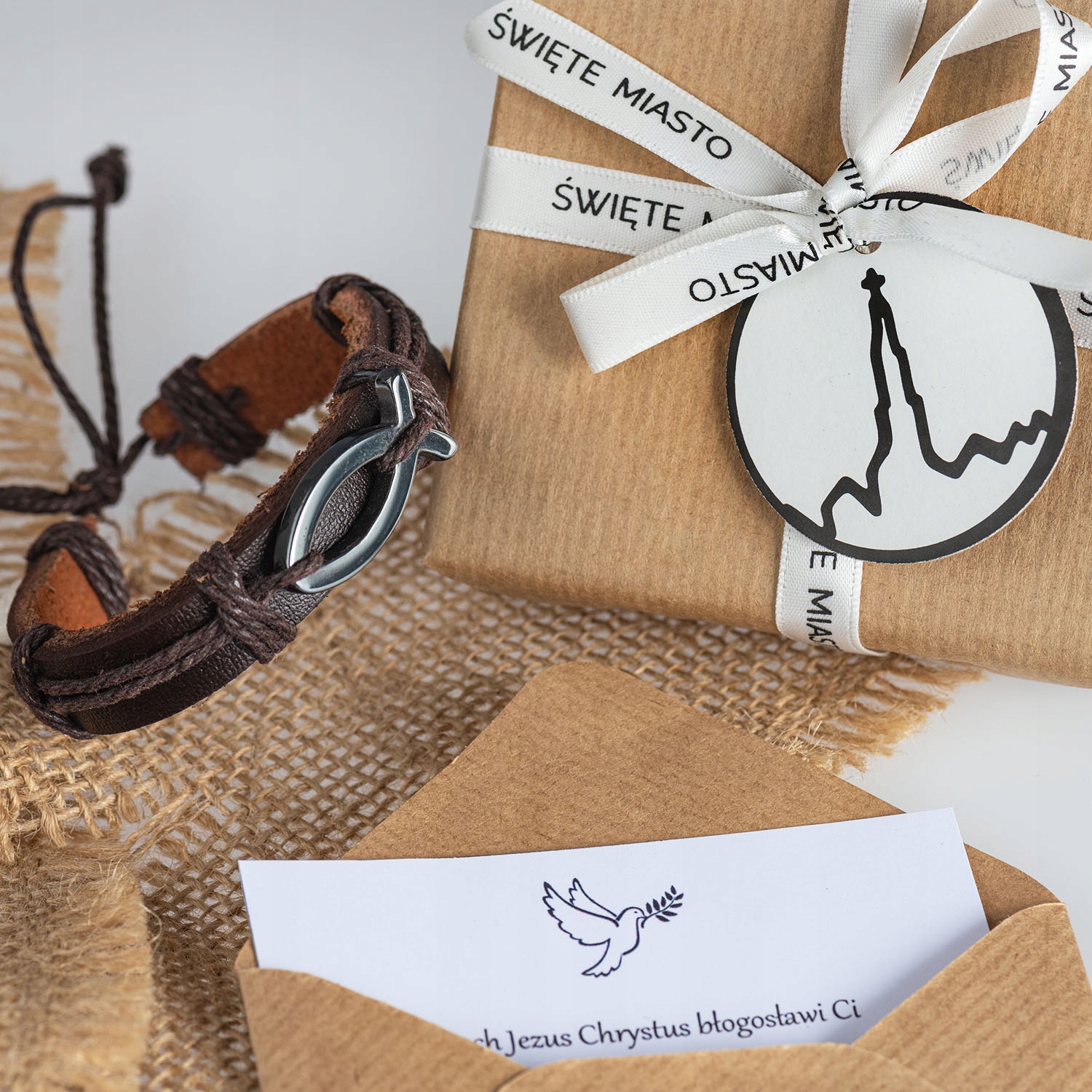 Bransoletka |Ichtys | Prezent na BIERZMOWANIE Marka JS