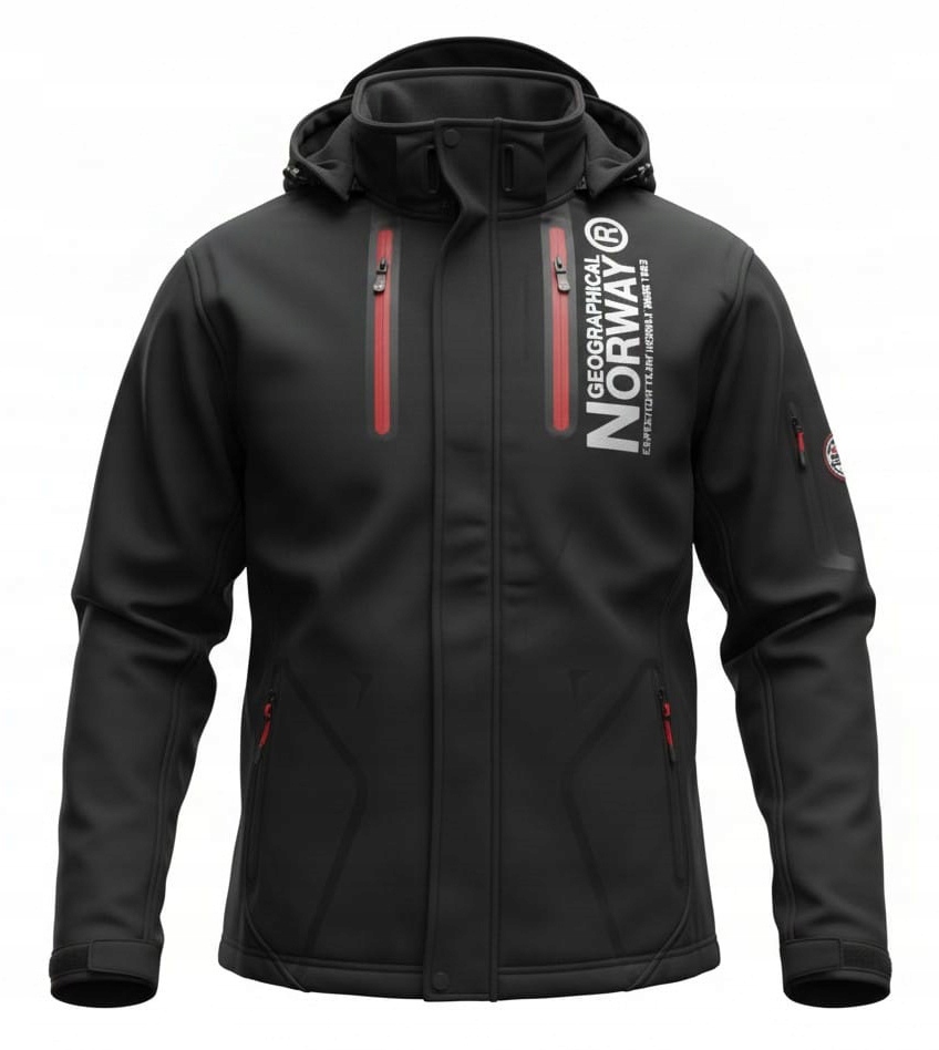 Kurtka Geographical Norway softshell sportowa trekkingowa turystyczna r 2XL