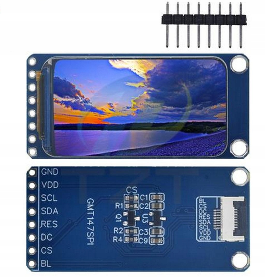 Wyświetlacz LCD TFT 1.47